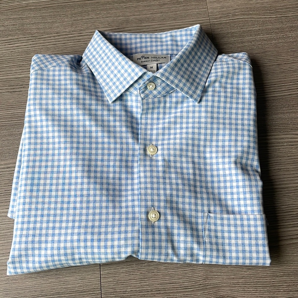 Peter Millar summer comfort Long sleevebutton down